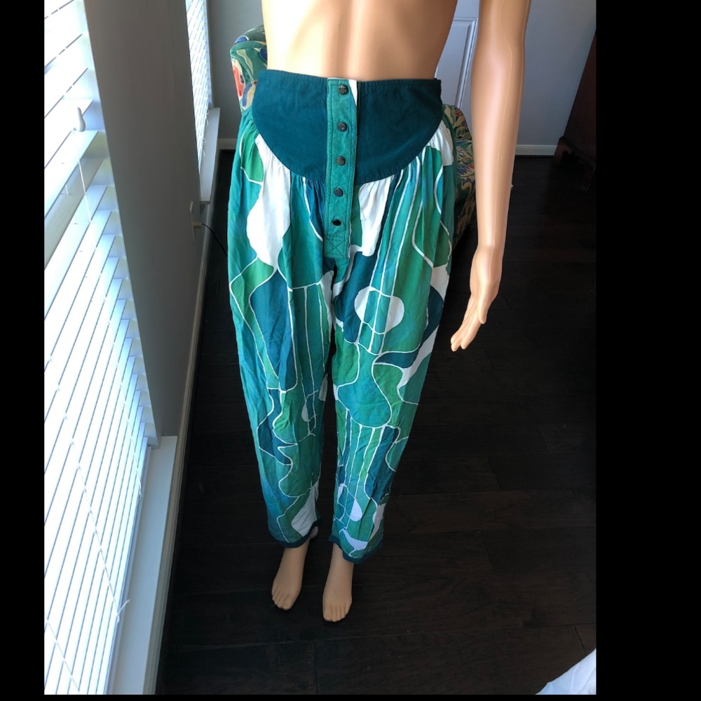 Vintage snap front pants